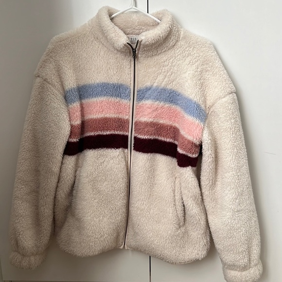 PJ Salvage cozy Sherpa jacket. Size Small - Picture 5 of 6